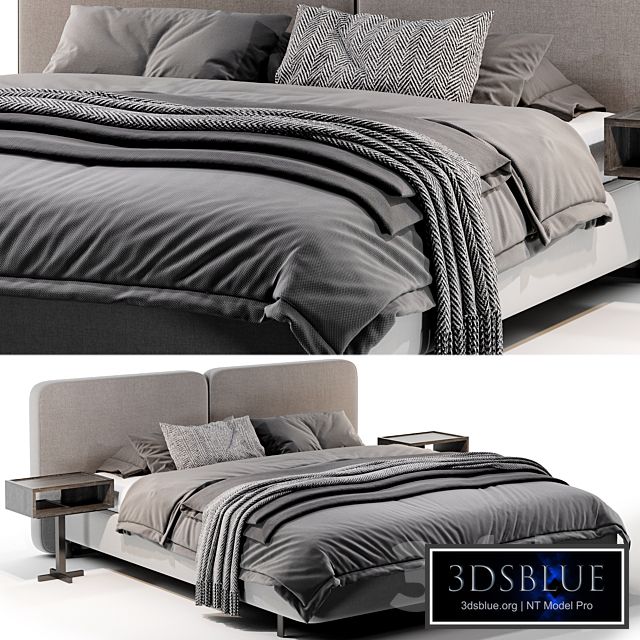 Minotti Tatlin Cover Bed