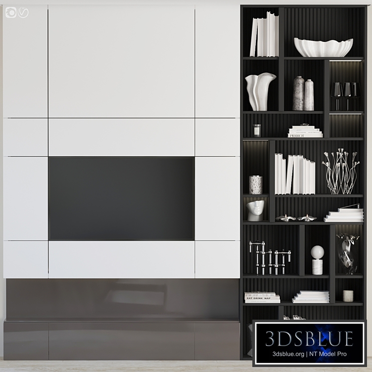 TV wall composition - 01