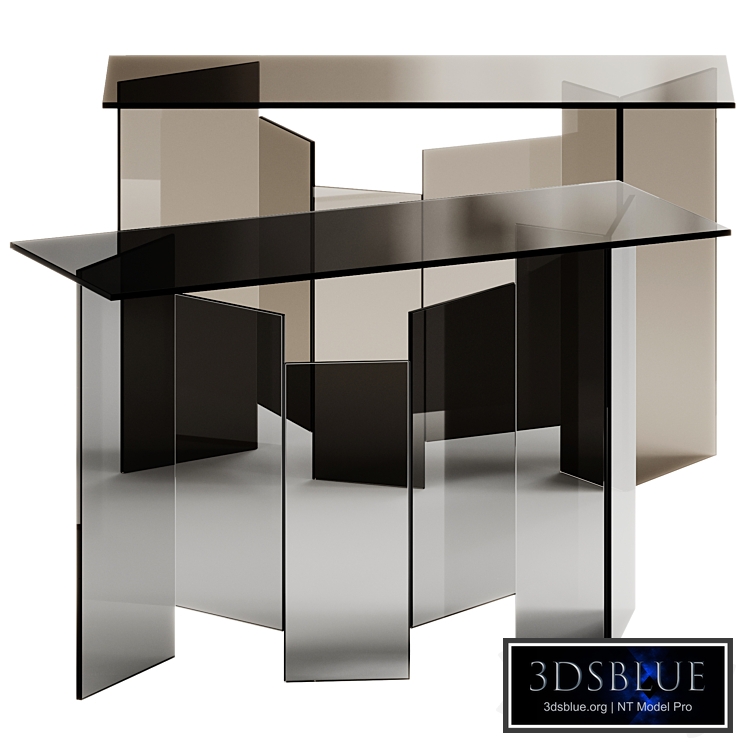 Tonelli Design METROPOLIS Rectangular console table