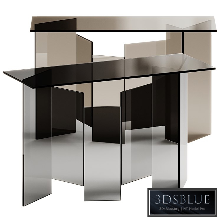 Tonelli Design METROPOLIS Rectangular console table
