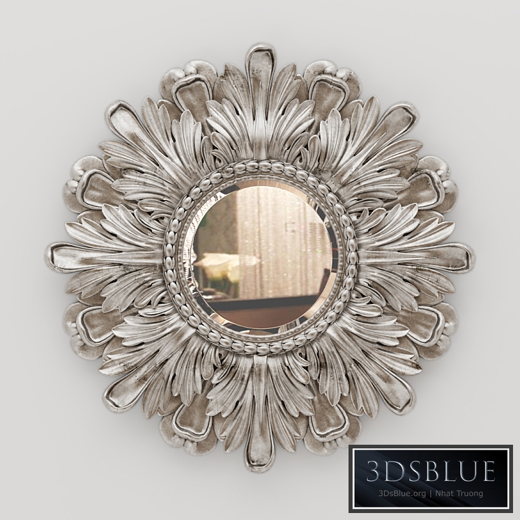 Laura Ashley Round Classic Mirror Frame