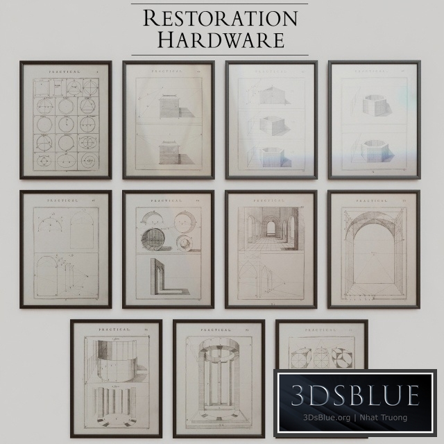 RH The practice of perspective 18c. etches