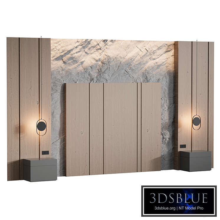 Rock Headboard 05 | Headboard