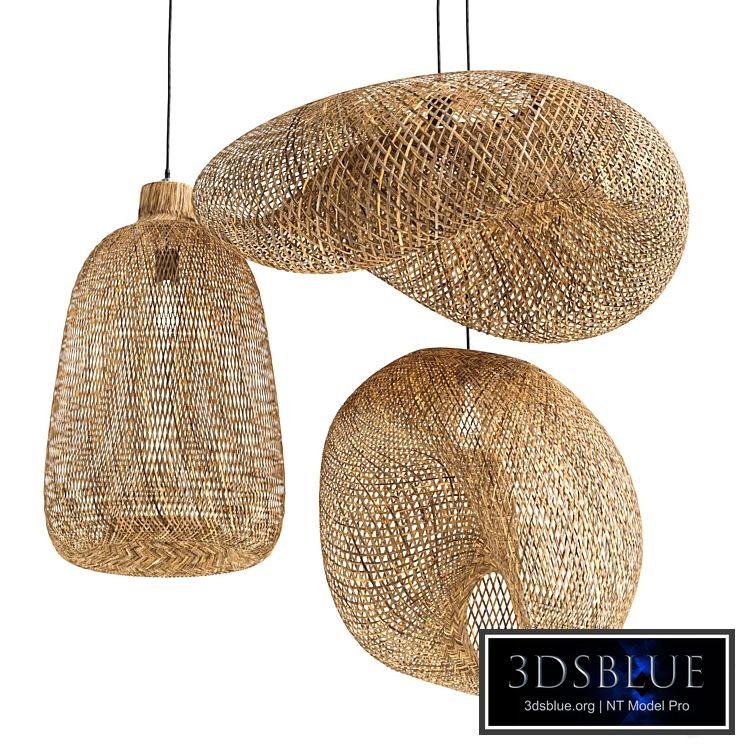 Rattan Pendant light