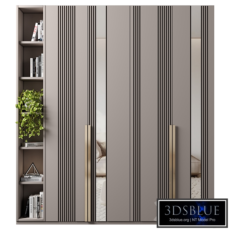 Cabinet with shelves 82