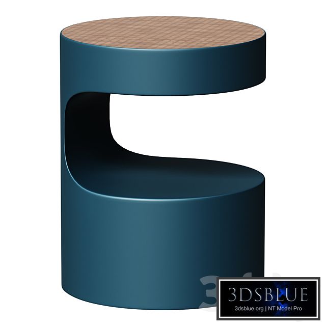 Bedside table Metal headboard, Rimel