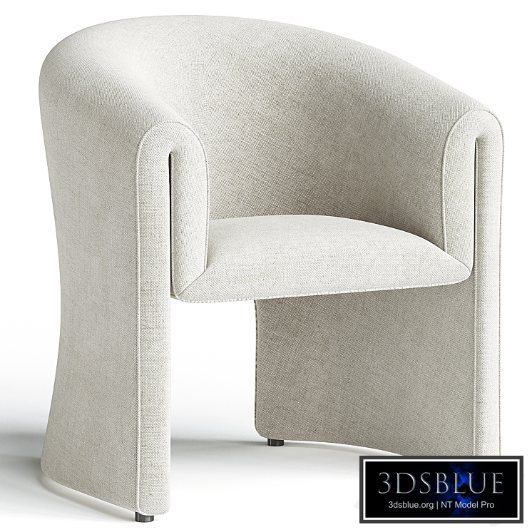 Dining chair Elmore, Portland Cream