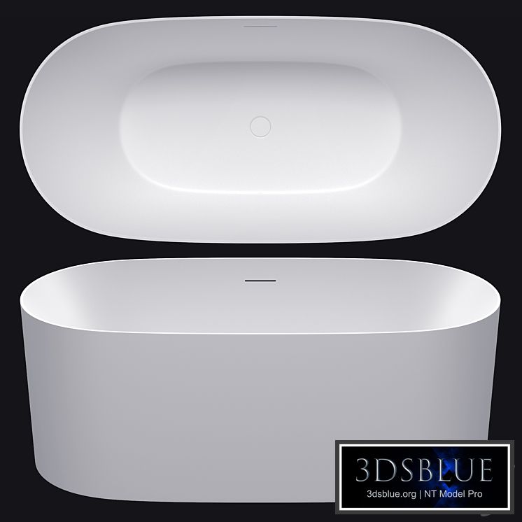 ABBER AB9368 - 1.7 _ freestanding bathtub
