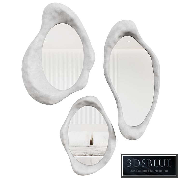 Mirror in stucco frame Colorista.SPB