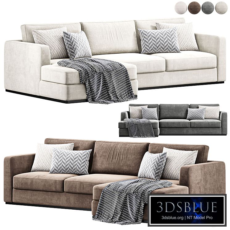Hamilton Chaise Sectional Sofa By Castlery