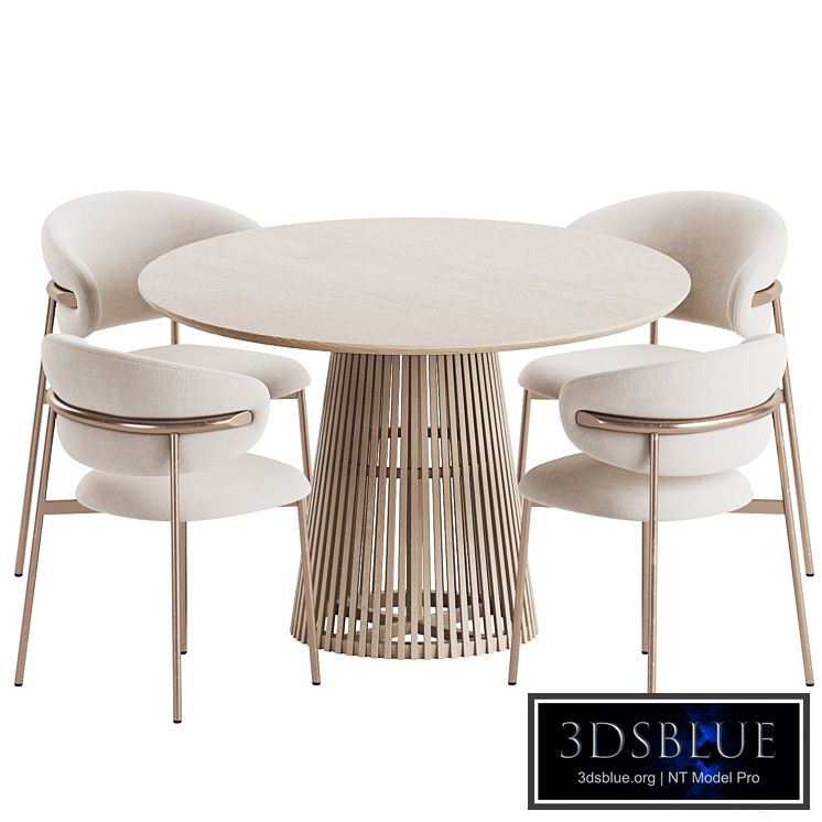Oleandro Chair Jeanette Table Dining Set