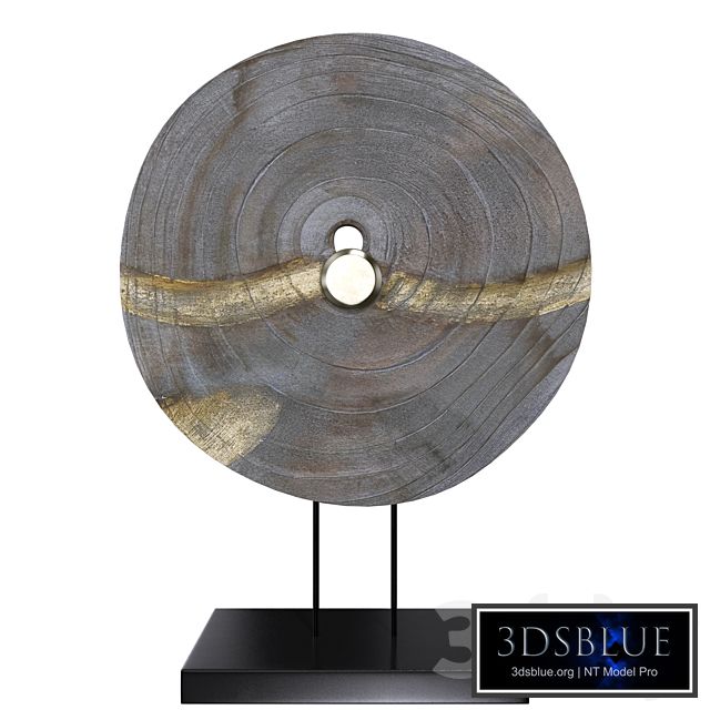 Sculpture Wooden Accent