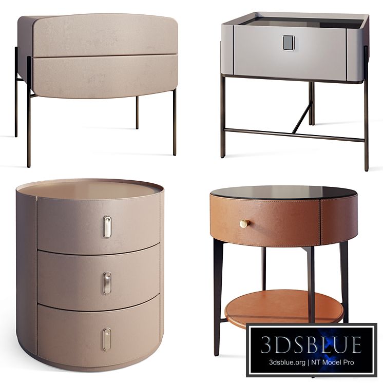 Modern bedside table Chester Moby Puerto Decor Diva