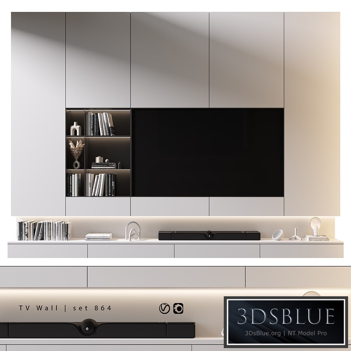 TV Wall | set 864