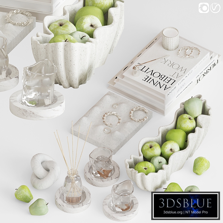 Decorative coffee table set - 08