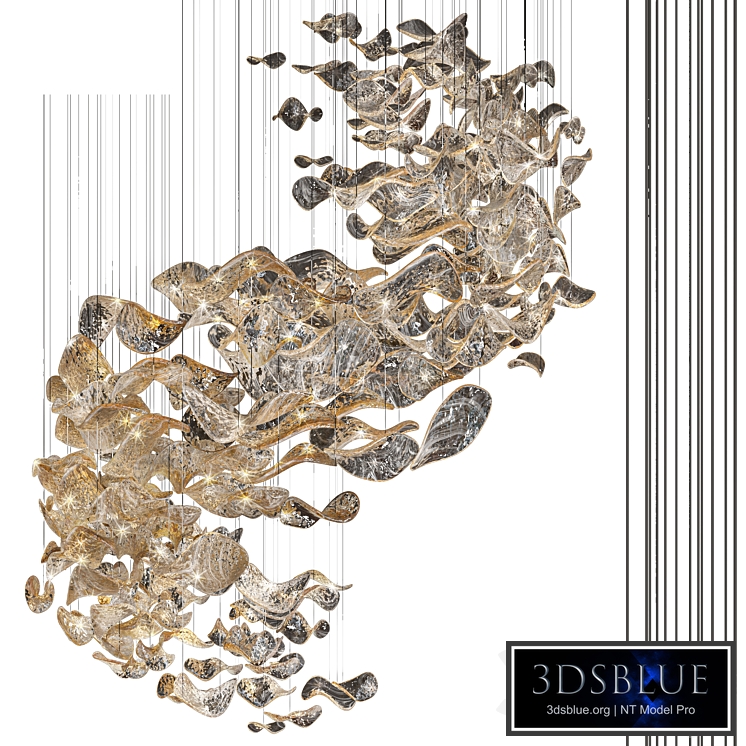 crystal pendant light