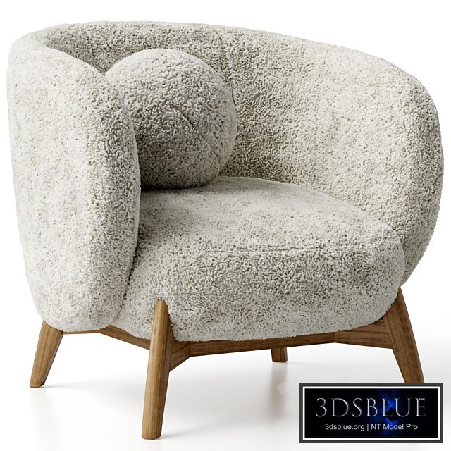 Armchair Tilar Cozy White from divan.ru