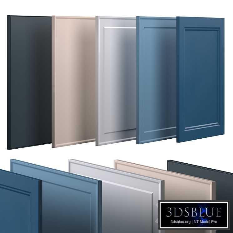 Set of furniture fronts 02