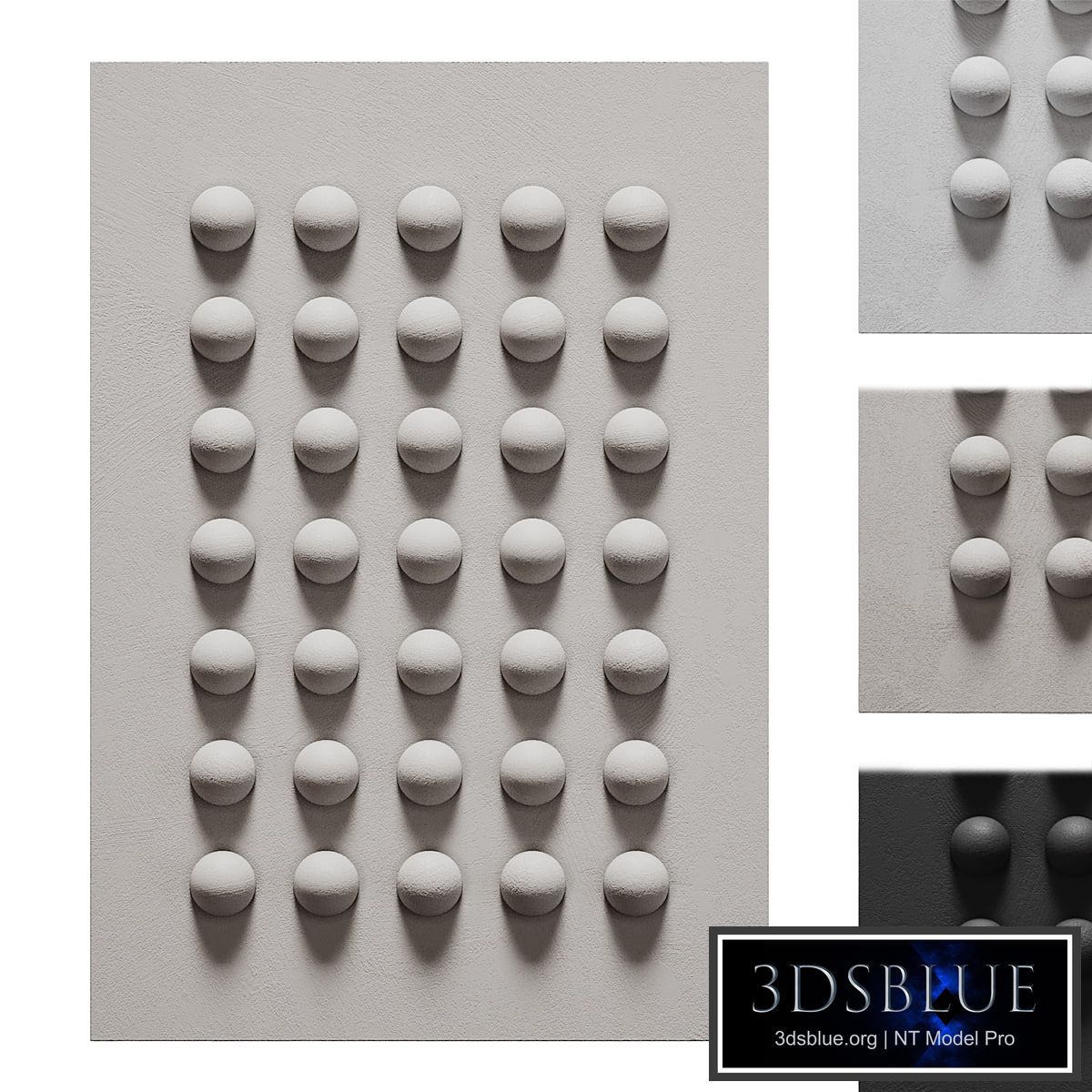 Decorative panel on the wall 26