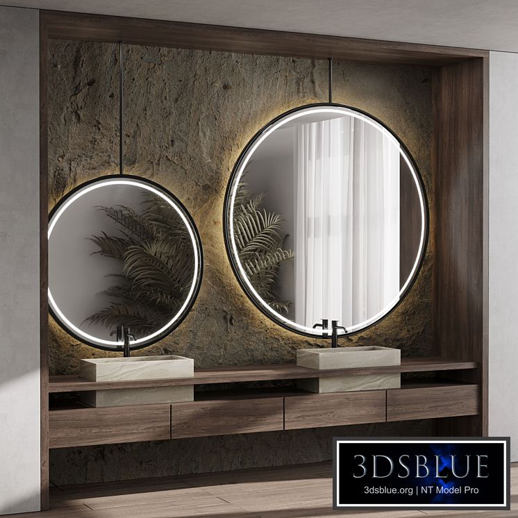 Bathroom furniture by Fauset inbani set 50