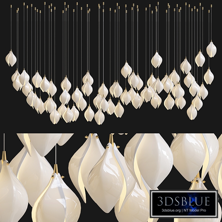 BLOOM BLANKET CHANDELIER