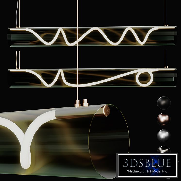 2 Luke Lamp Pendant light (Vessel Suspension_5ft) | 2lights | | 5mat |