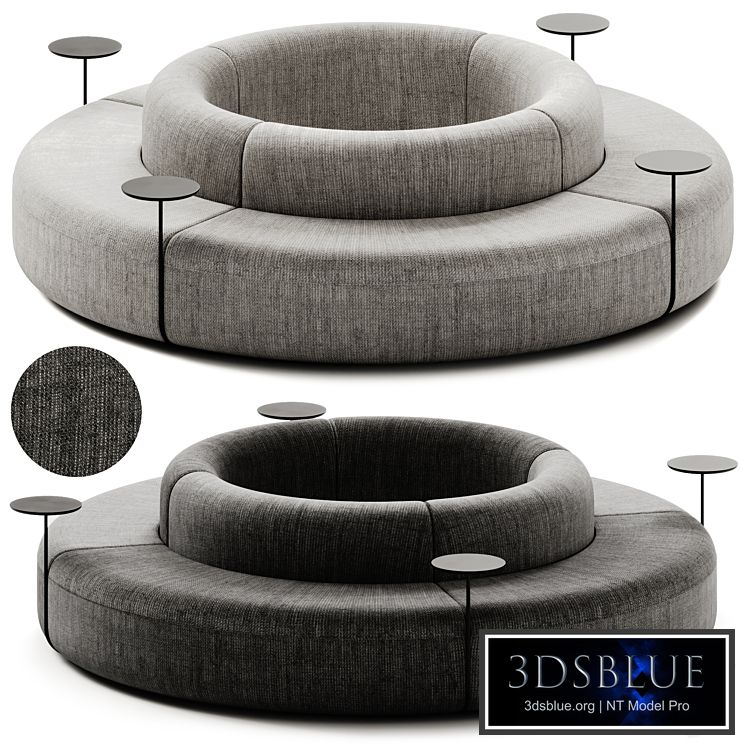 ARTIKO Sectional modular fabric sofa AT 20 by MDD