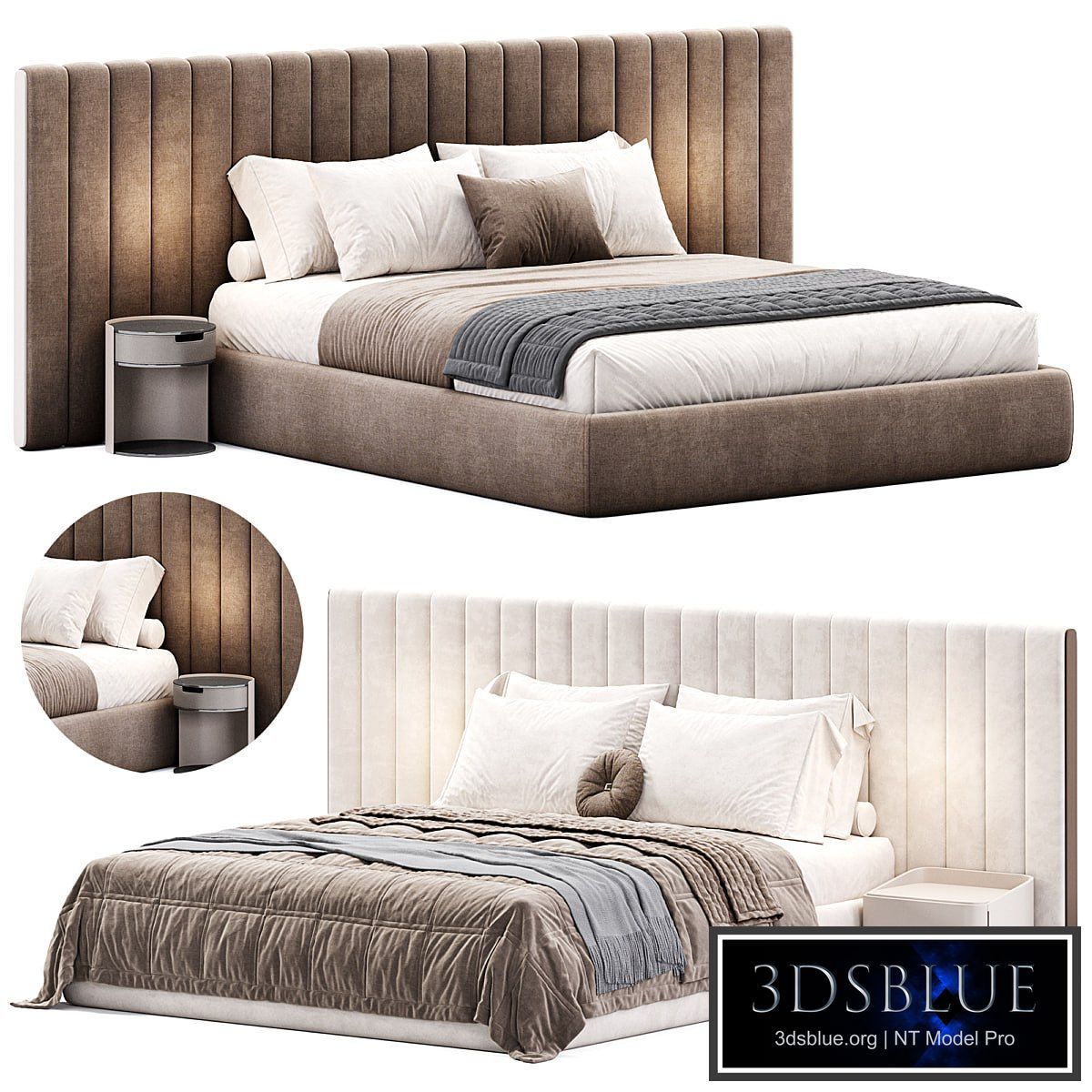 Milan Bed By Stylish Club