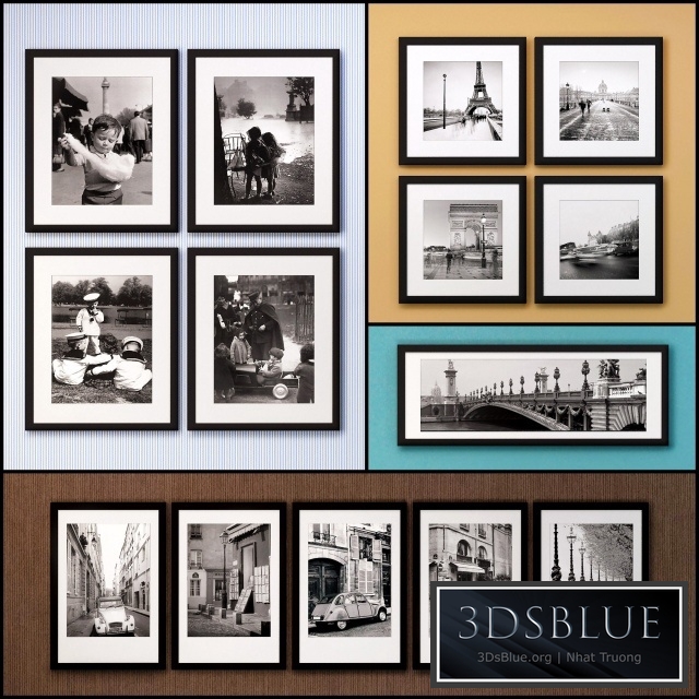 The picture in the frame: 22 pieces (80 collection) Photo Frame