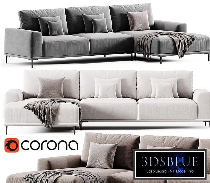 Sofa Lounge Montado By Eichholtz