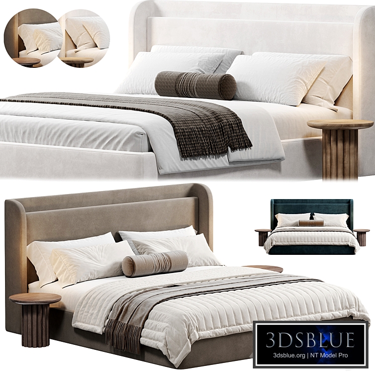 Porto Bed by Stylishclub