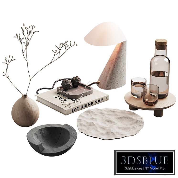 371 decorative set 039 japandi accessories kit 01