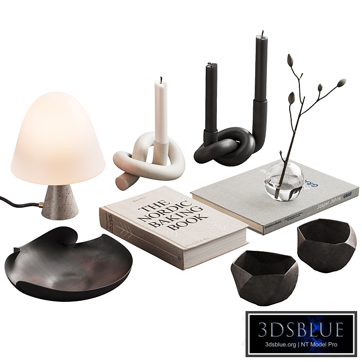 372 decorative set 040 japandi accessories kit 0212