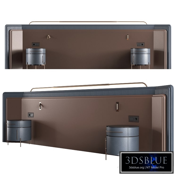 leather bedroom headboard