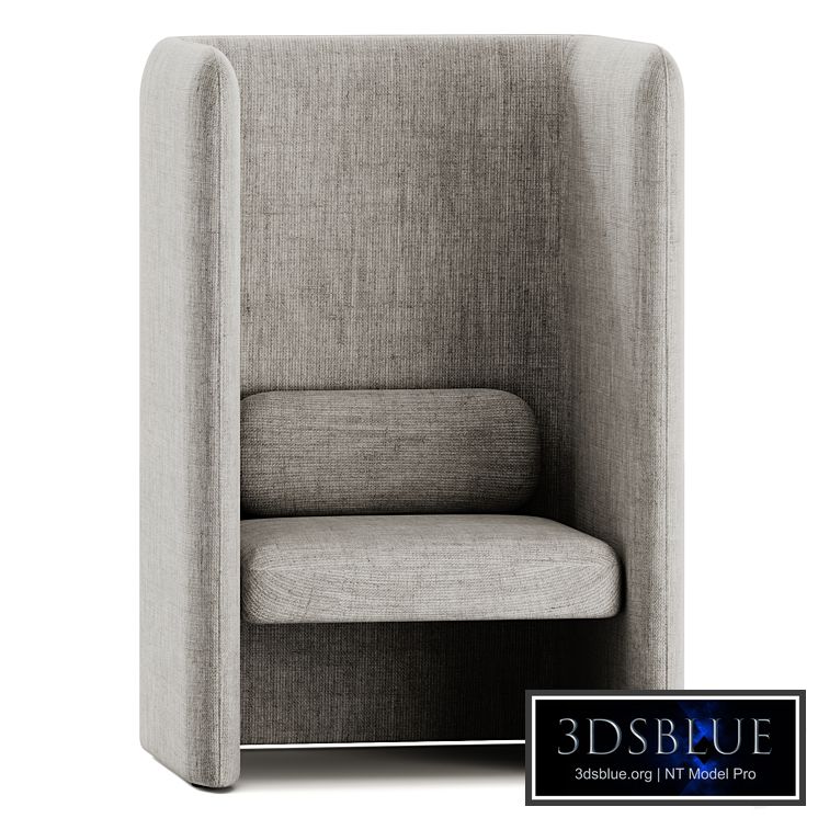 KUMO P High-back Armchair by IBEBI