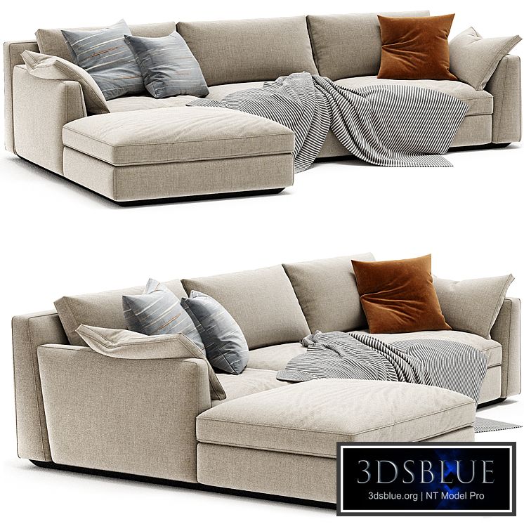 Horm Ellington Chaise Longue Sofa