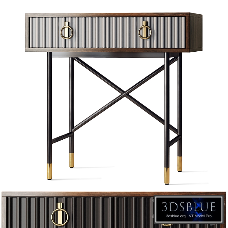 Console dressing table Luxembourg Wooden Kors