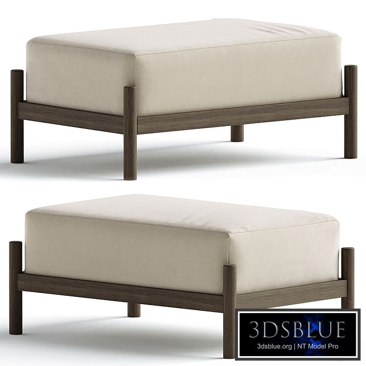 SANTO RECTANGULAR OTTOMAN HANDCRAFT