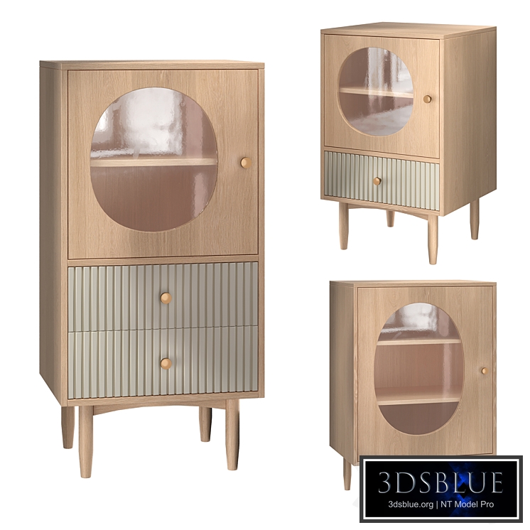 Tall cabinets "Bubble" from Etazherka