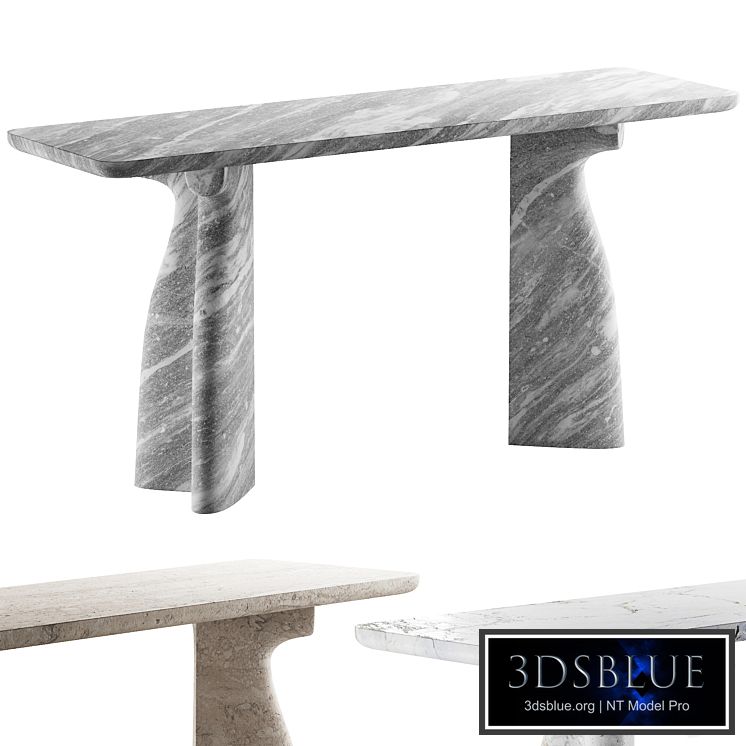 377 Collection Particulière CHESS console table by Mathieu Delacroix