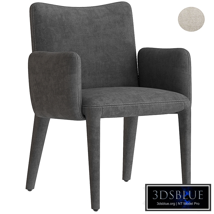 Dining chair Monza, Heritage Graphite