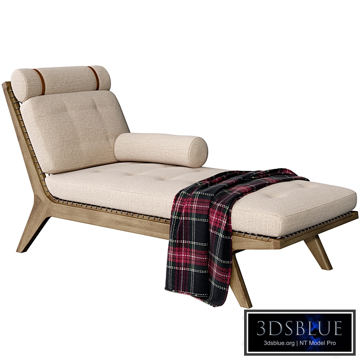 Knoll Klismos Chaise Longue