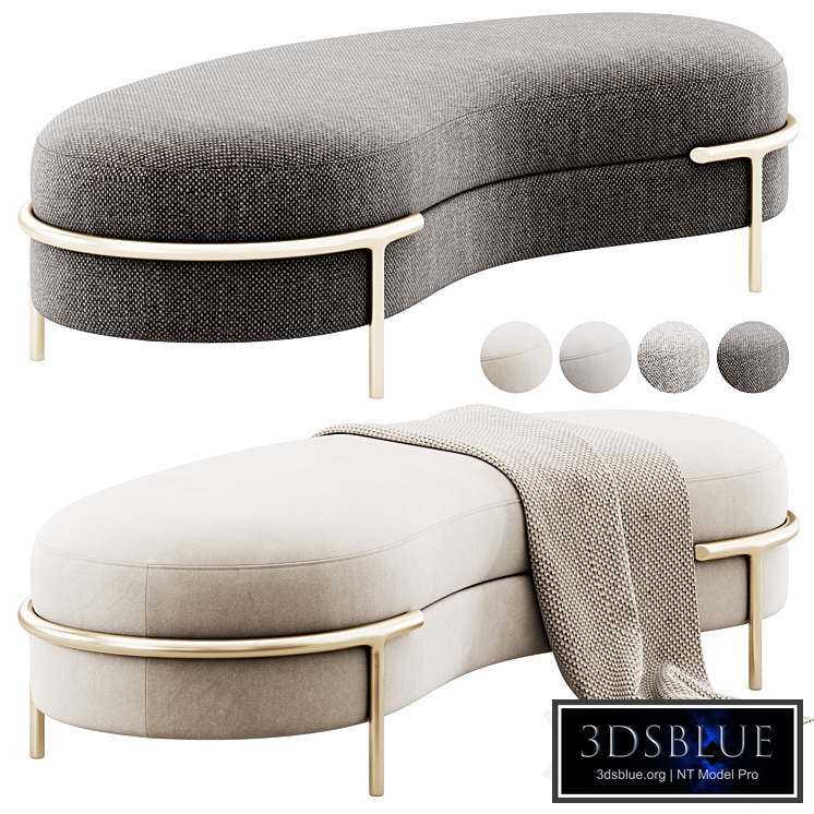 Bench LLOYD by Longhi