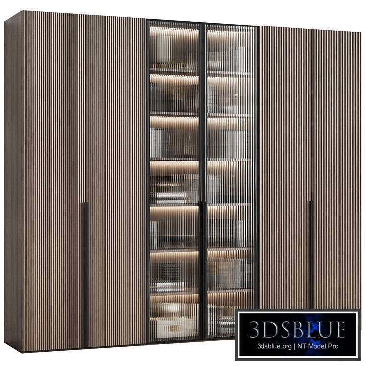 Modular cabinets in modern style 81