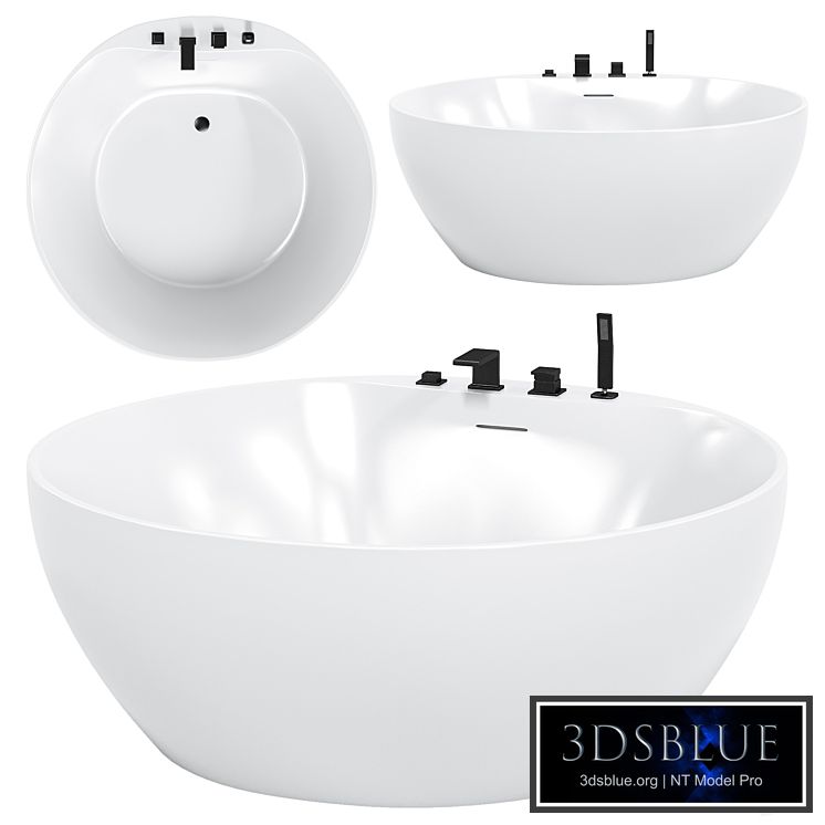 Acrylic bathtub ABBER AB9280