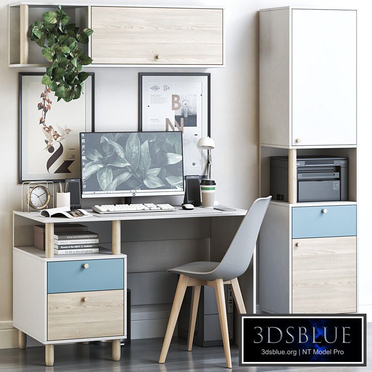 Workplace with Deakins furniture