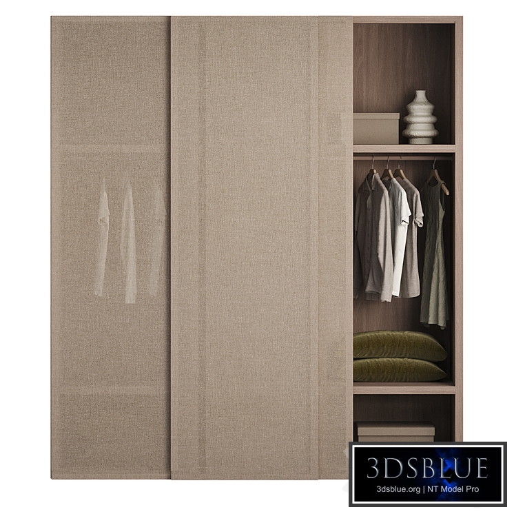 Sliding wardrobe Linen