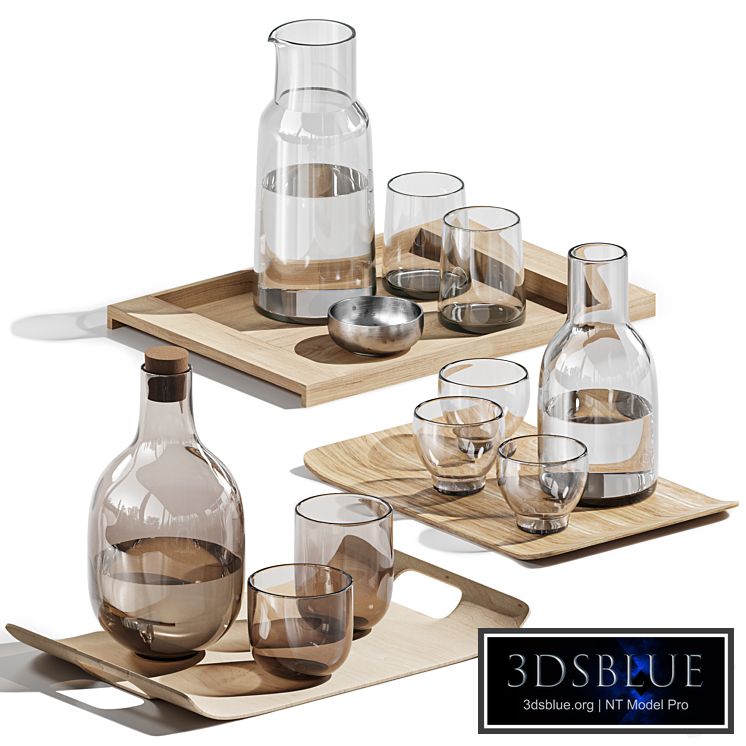 dishes tableware set 03