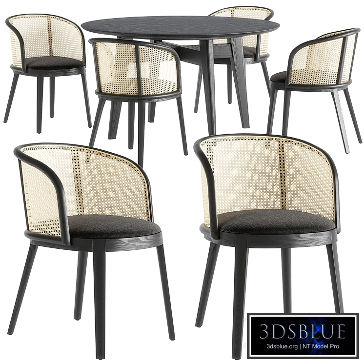 Calligaris adel chair set