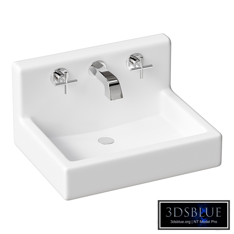 Wall mounted washbasin Duravit Vero 453600025
